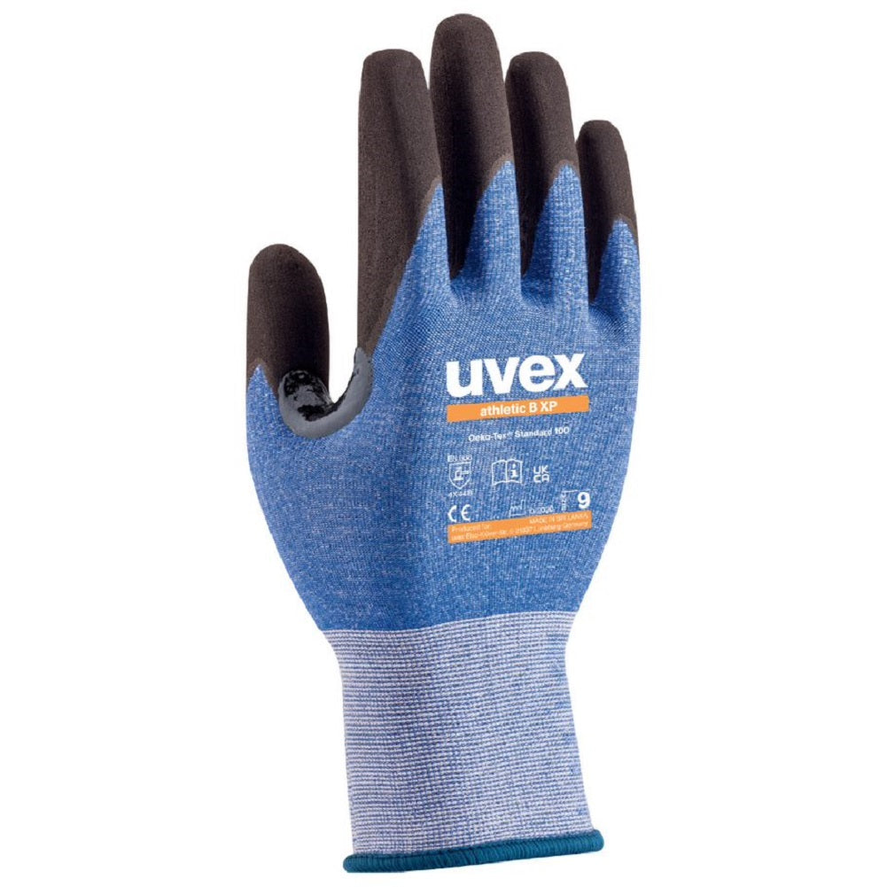 uvex athletic B XP cut protection glove Level B