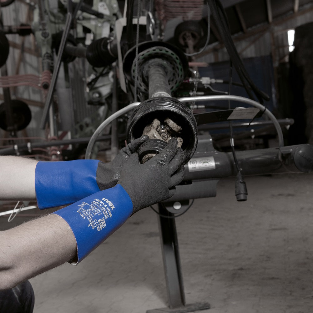 uvex rubiflex S XG35B Chemical Protective Glove