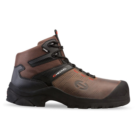 Heckel MACCROSSROAD Brown Safety Boots 67303. protexU