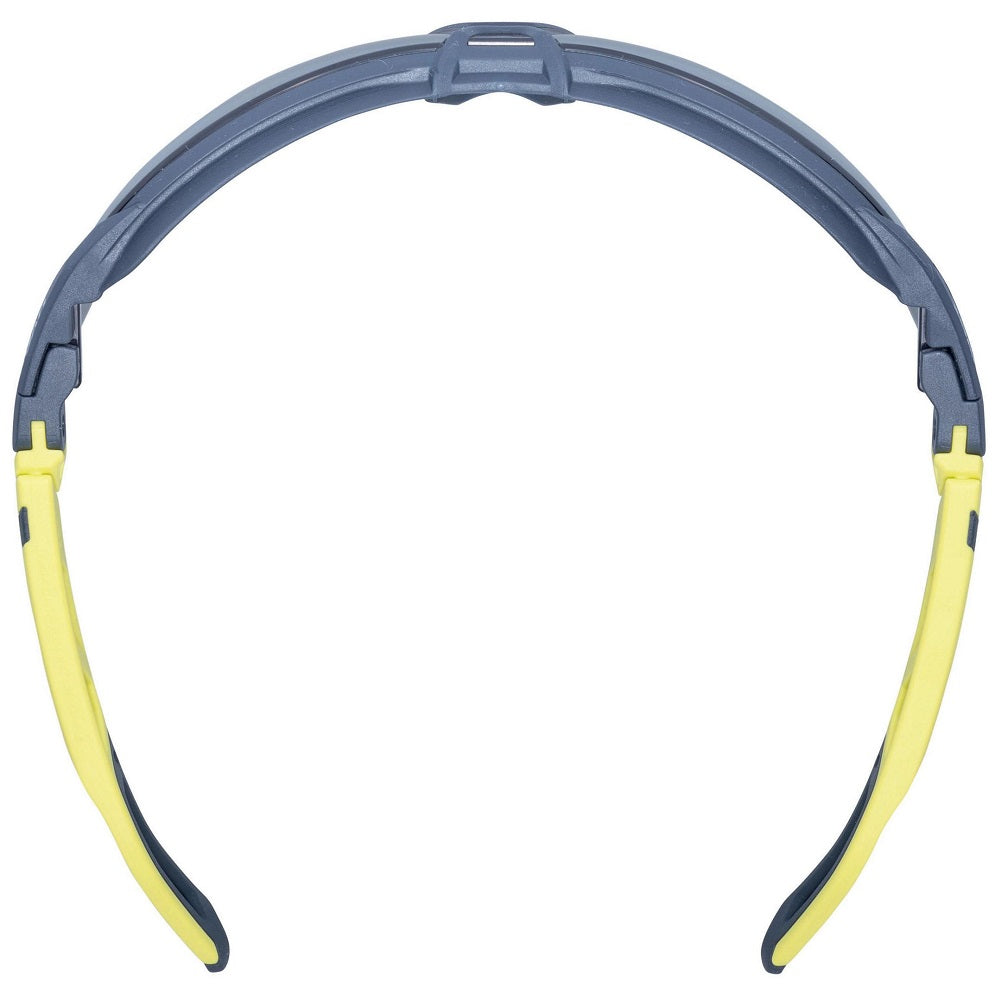uvex safety glasses9183281 i-5 yellow anthracite, tint lens. Top View. protexU