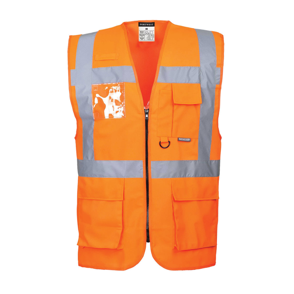 Berlin Hi-Vis Executive Vest Orange