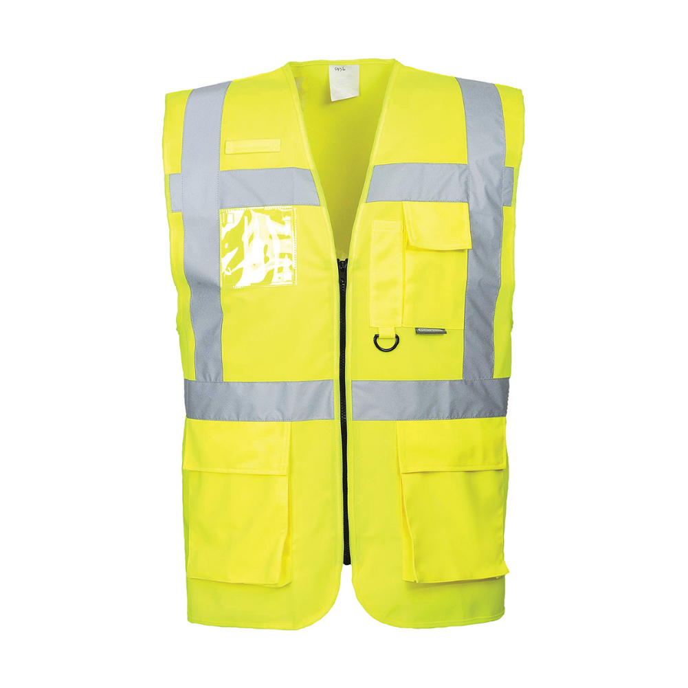 Berlin Hi-Vis Executive Vest Yellow