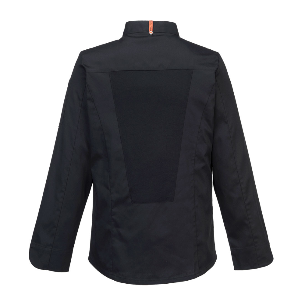 PortWest Mesh Air Pro Chef's Jacket - Black or White