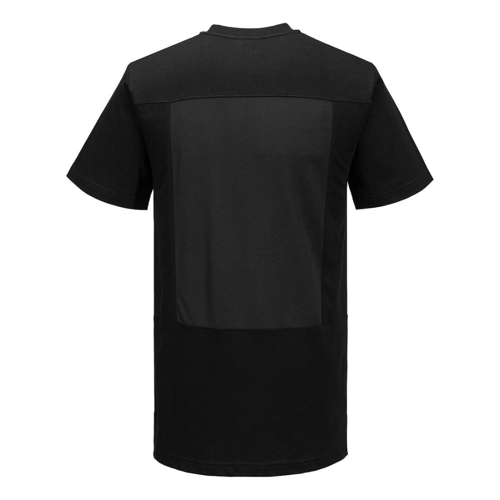 Portwest Mesh AirPro Chef's T-Shirt - Kitchen, Food Industry - Black