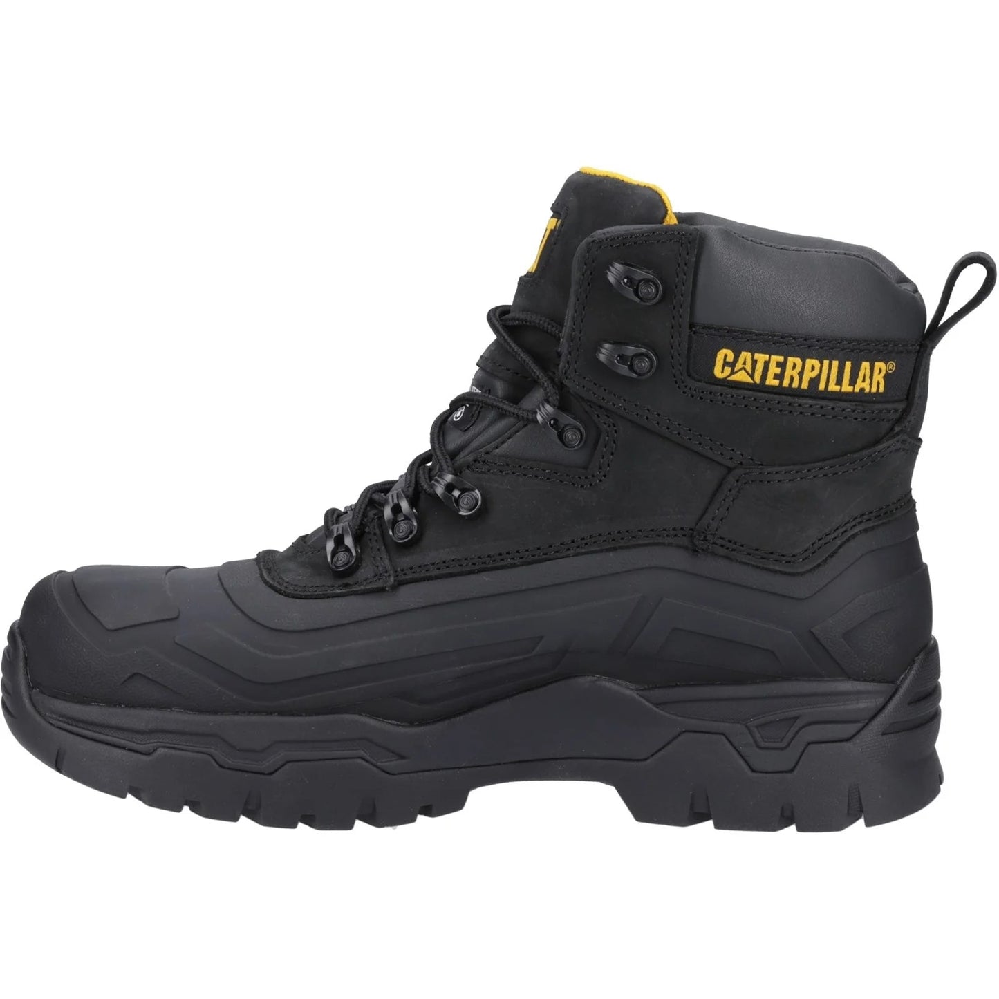 Caterpillar Typhoon SBH Waterproof Safety Boot Black. protexU