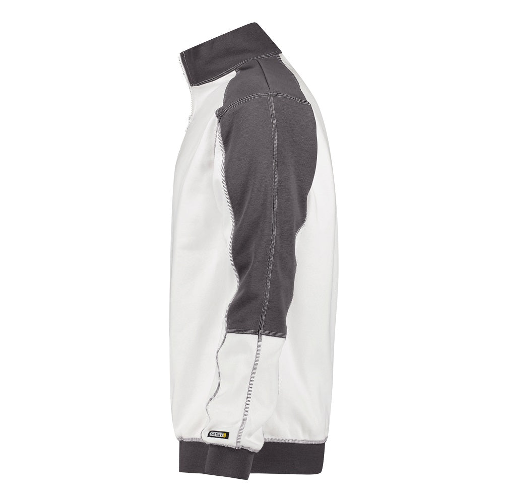 Dassy Basiel Sweatshirt For Painters, Decorators and Plasterers Side View. protexU
