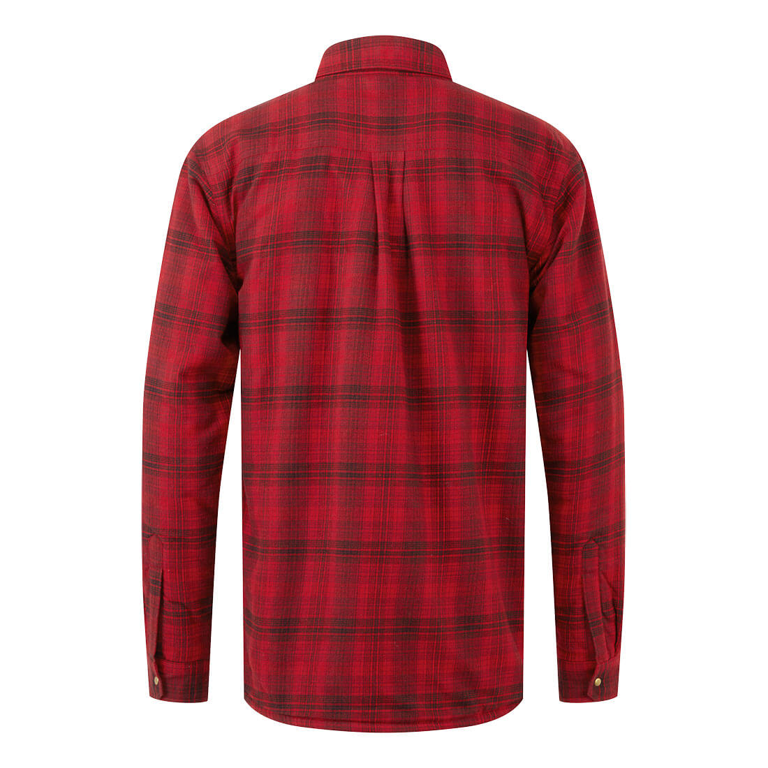 Portwest Sherpa Lined Check Shirt - Red