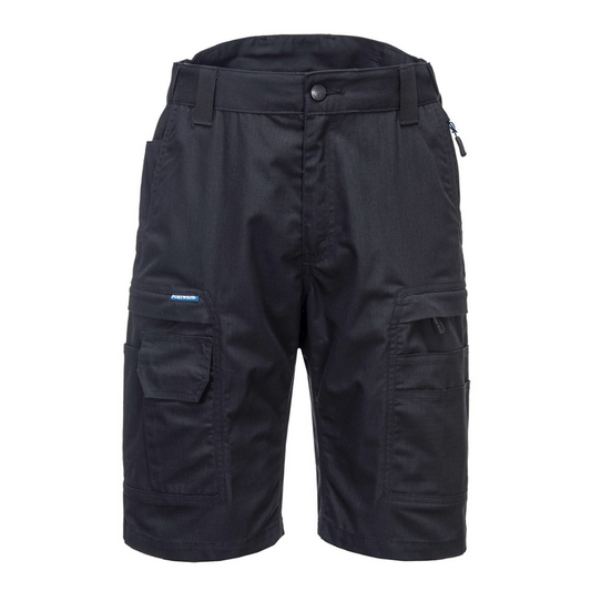 Portwest KX340 Ripstop Work Shorts Black from protexU