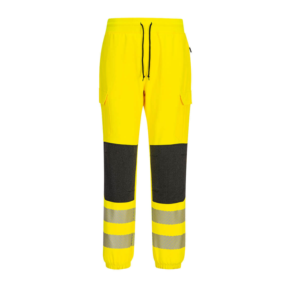 Hi Vis Work Jogger Yellow, Portwest KX346, protexU