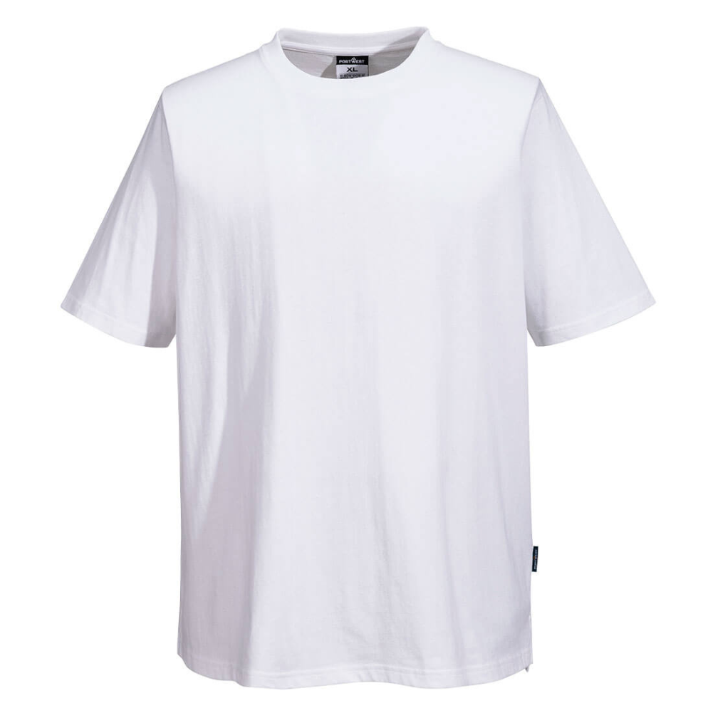 PortWest MeshAir Pro Chef's T-Shirt with Mesh Back Panel. protexU