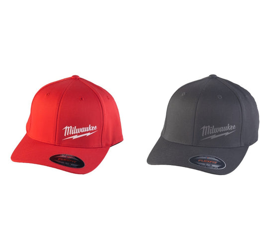Milwaukee Baseball Cap UV Protection Black or Red