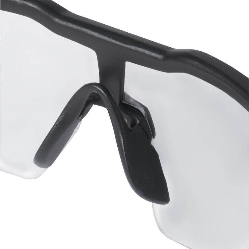 Milwaukee Safety Glasses Clear Lens Anti Fog Anti Scratch Enhanced Safety protexU