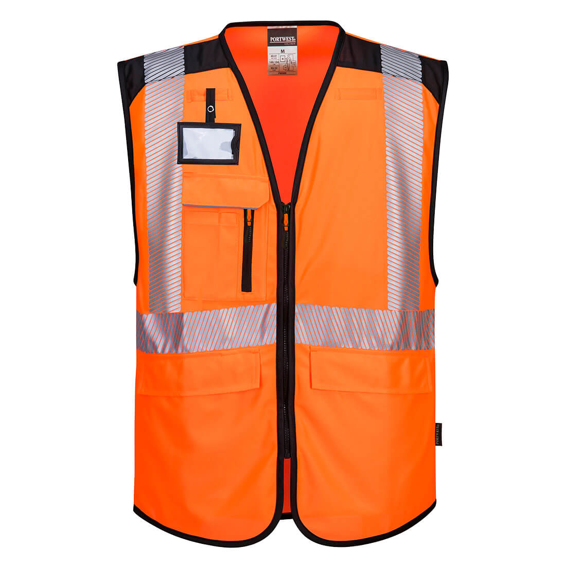 Portwest Hi-Vis Executive Vest PW309 - Orange or Yellow