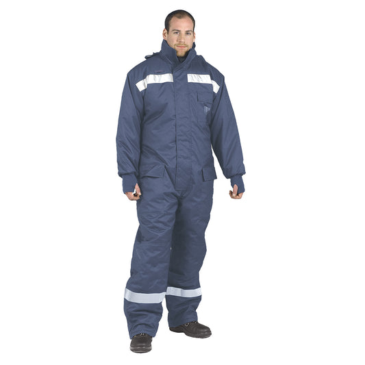 Portwest ColdStore Coverall CS12 Blue
EN342 Protection against cold certified up to -58°C. protexU