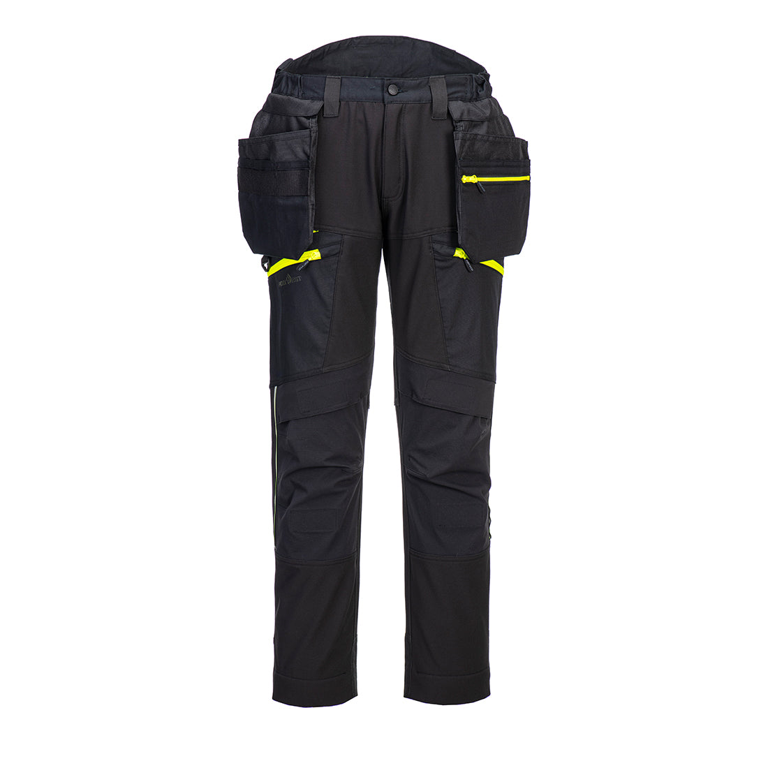 Portwest DX4 Waterproof Softshell Trousers Detachable Holster Pocket. protexU
