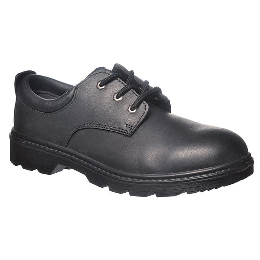 Portwest Steelite Thor Safety Shoes FW44 Black Leather. protexU