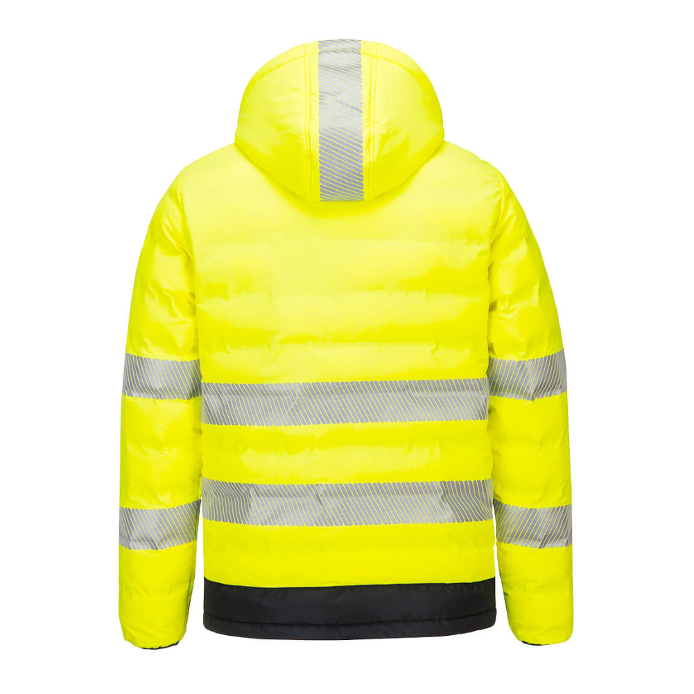 Portwest S548 Hi-Vis Heated Tunnel Jacket - Yellow