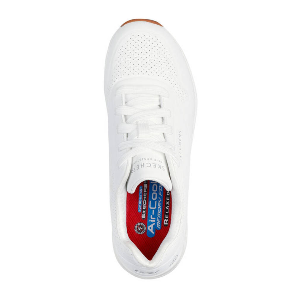 Skechers UNO Work Occupational Safety Shoe White - Women's Work Shoe protexU