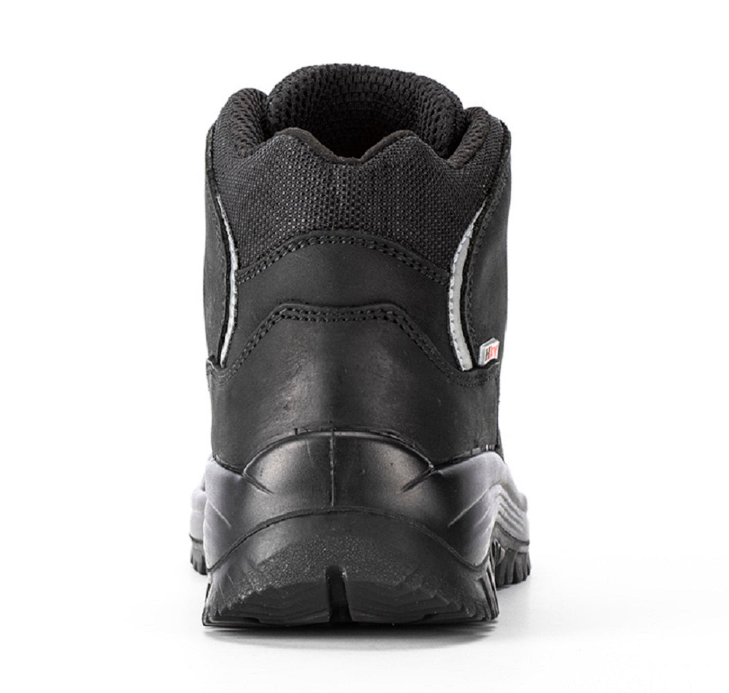 Sixton Safety Boots Corvara H-Dry Waterproof Black Nubuck Leather