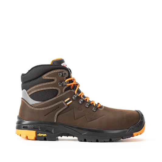 Sixton Tonale Safety Boots Waxy Nubuck Leather Vibram Sole