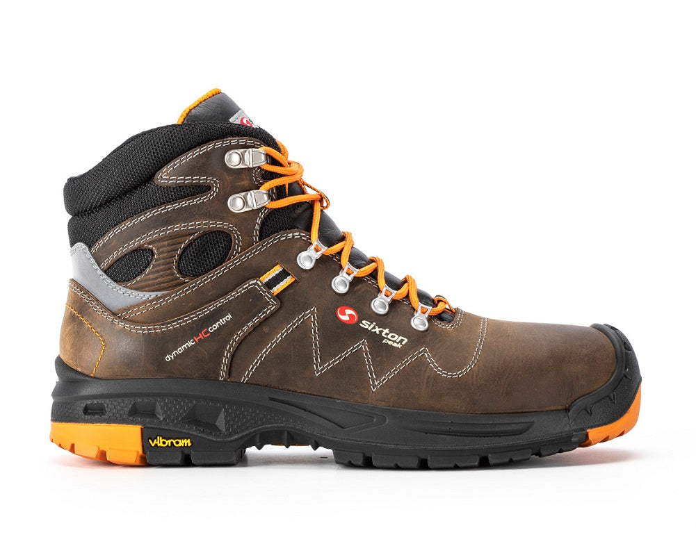 Sixton Tonale Waxy Leather Safety Boots S3 Vibram Sole. protexU
