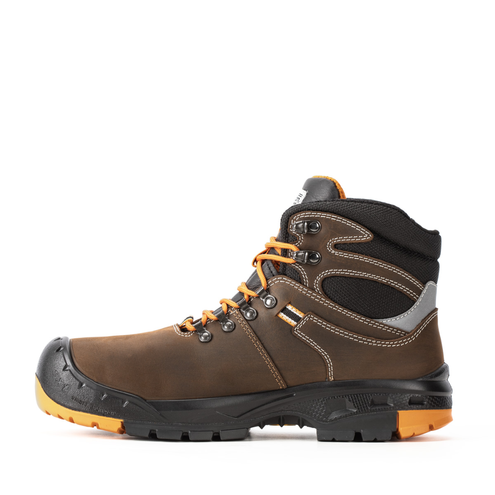 Sixton Tonale Safety Boots Waxy Nubuck Leather Vibram Sole