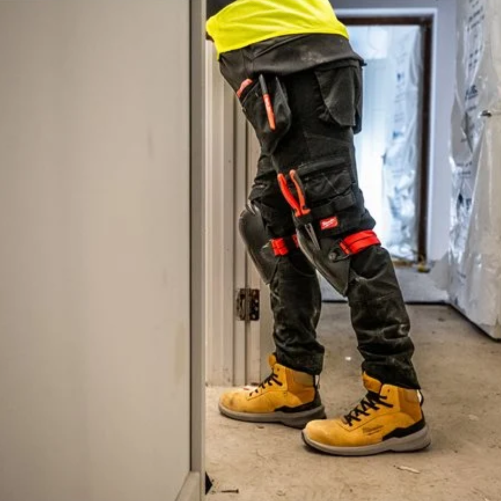 Milwaukee Safety Boots, Milwaukee FlexTred Boots Beige S3S, protexU, Milwaukee Tool UK