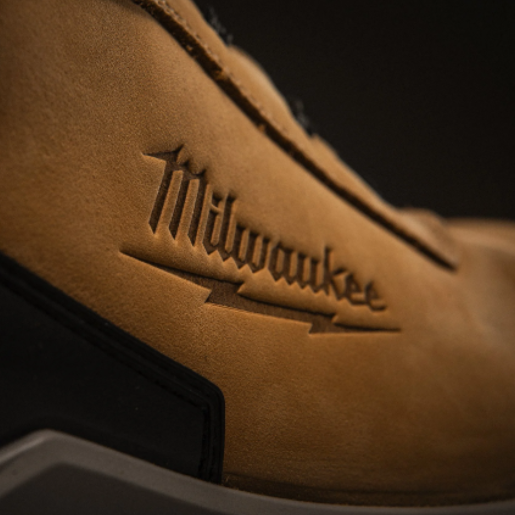 Milwaukee Safety Boots, Milwaukee FlexTred Boots Beige S3S, protexU, Milwaukee Tool UK