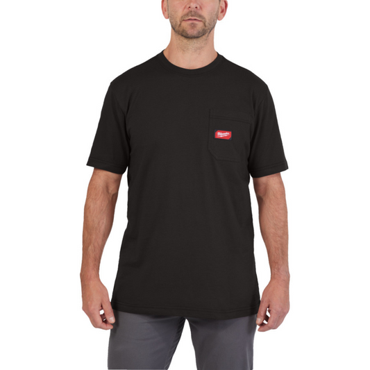 Milwaukee Work T-Shirt Short Sleeve - Black