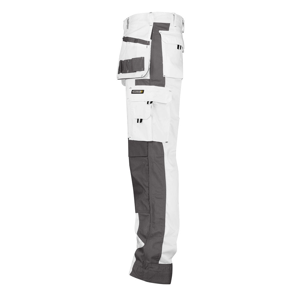 DASSY® Seattle Trousers For Painters, Decorators and Plasterers Extendable Leg. protexU