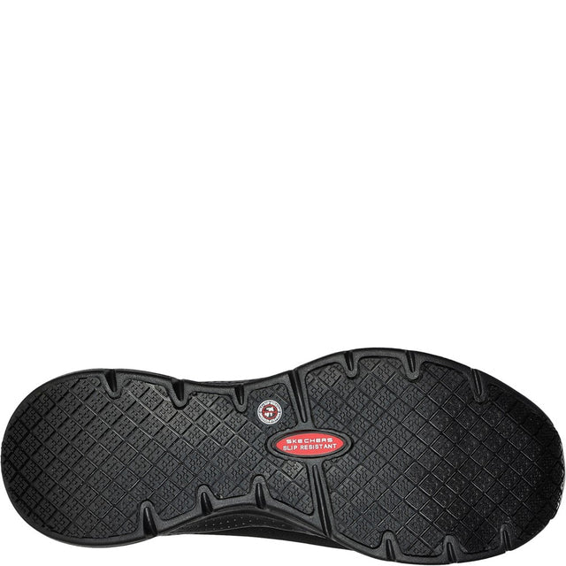 Skechers Arch Fit Ringstap Safety Trainer S3 SRC ESD Black