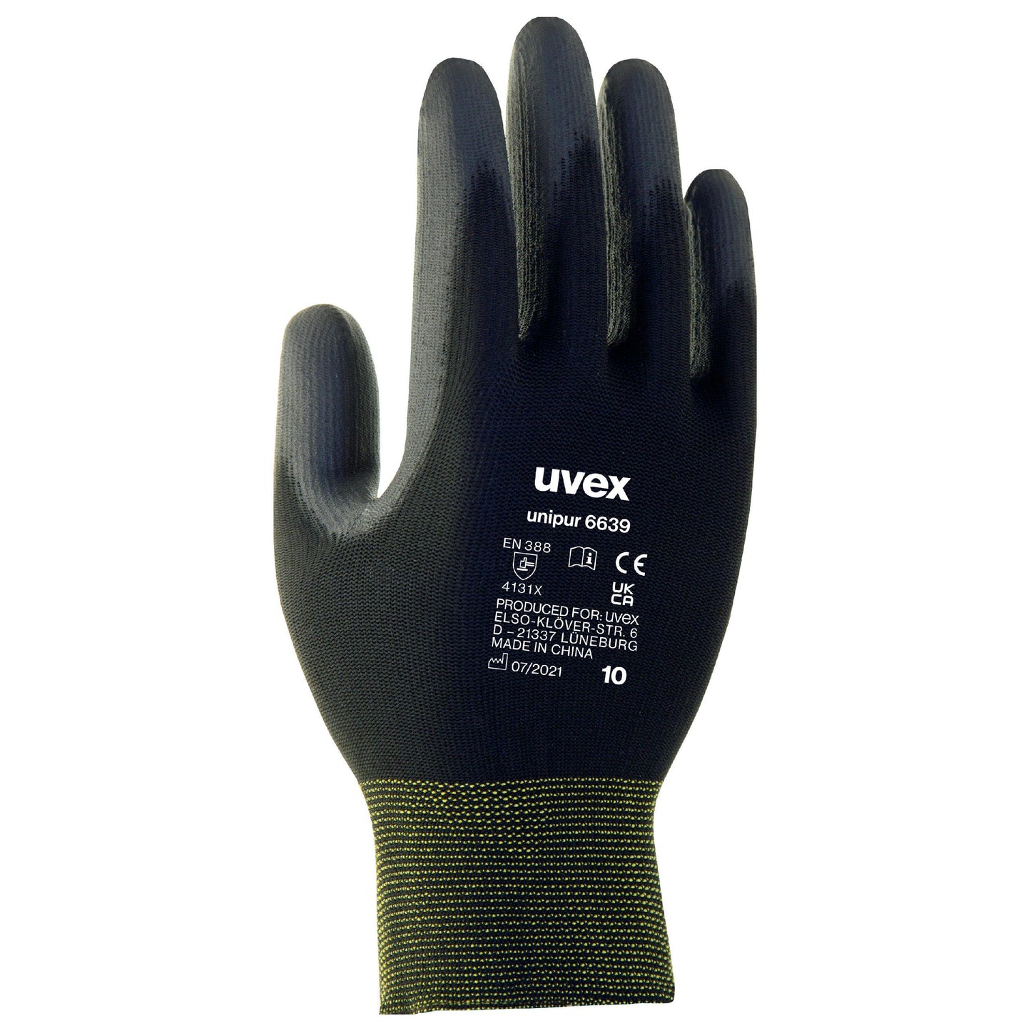 uvex unipur 6639 work safety gloves. protexU