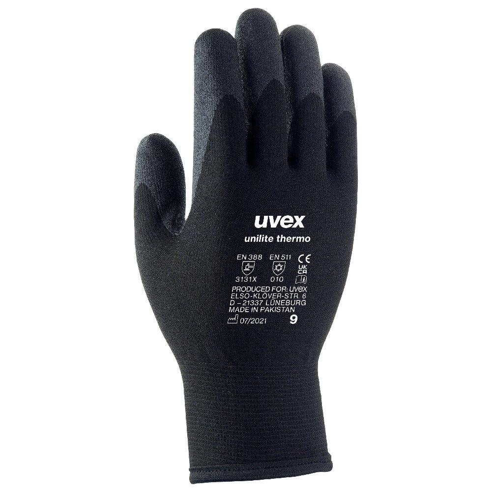 uvex unilite thermo Cold Weather Thermal Gloves 60593
