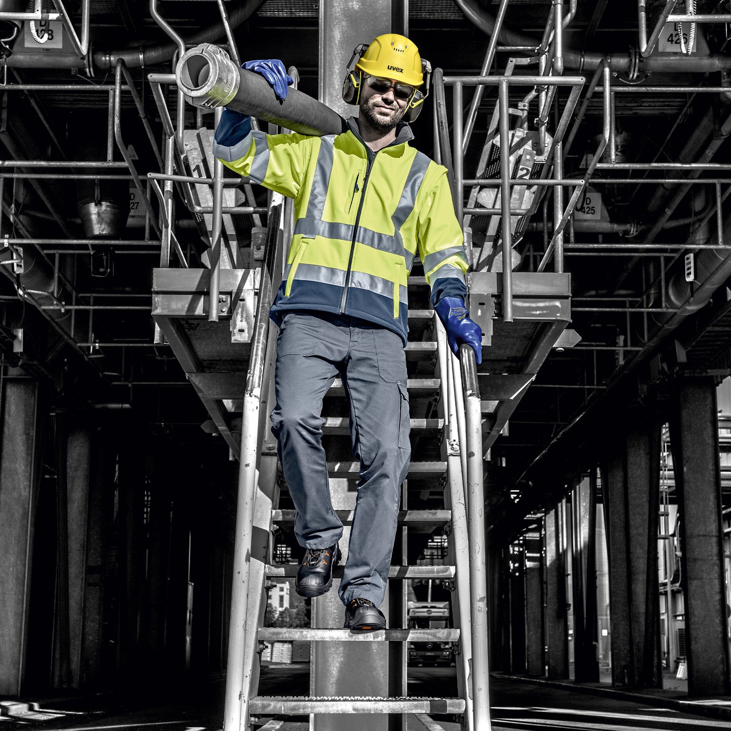 uvex 2 ESD Rated Metal Free Safety Shoes S3 SRC 65022