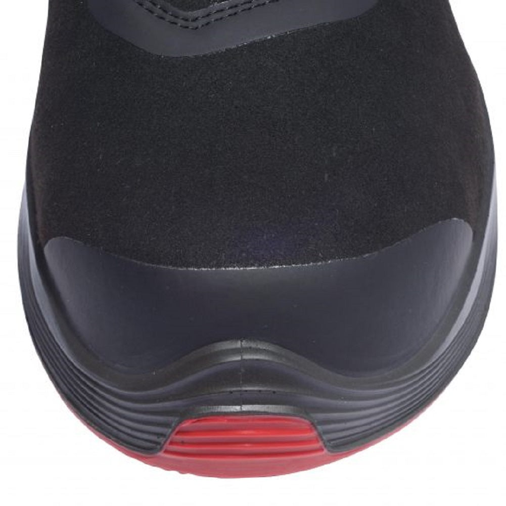 uvex 68392 G2 safety boots. Black Red S3 ESD 100% Non-metal, metal-free, composite toe-cap. Comfortable uvex boots microsuede upper. best deal price at protexU