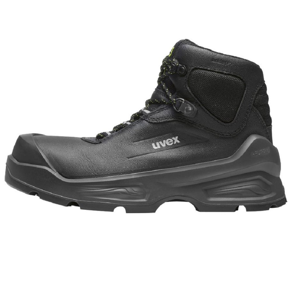 uvex 3 Safety Boots S3 SRC Leather. 100% Metal-Free. ESD Rated. Composite Toe