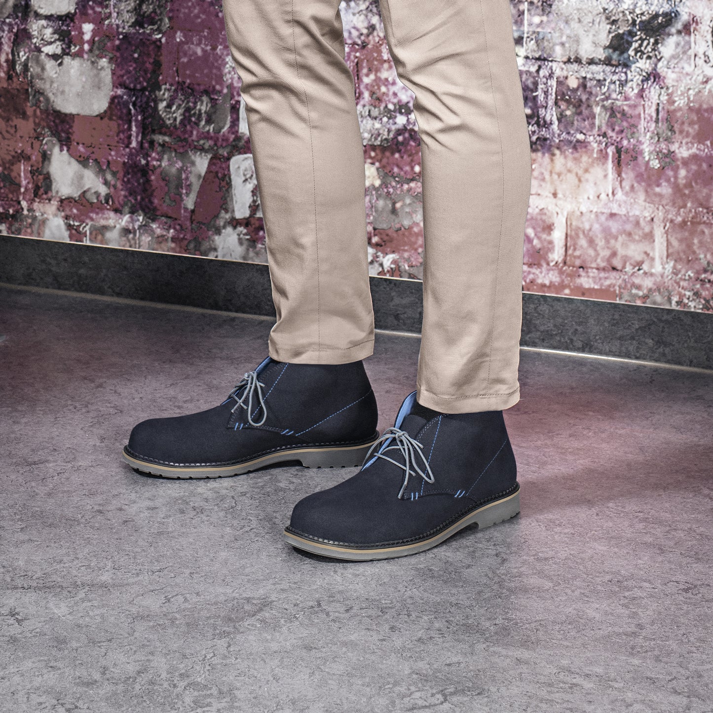 Desert Boots Full-Safety Steel-Toe & Midsole Protection ESD Rated S3 SRC. protexU