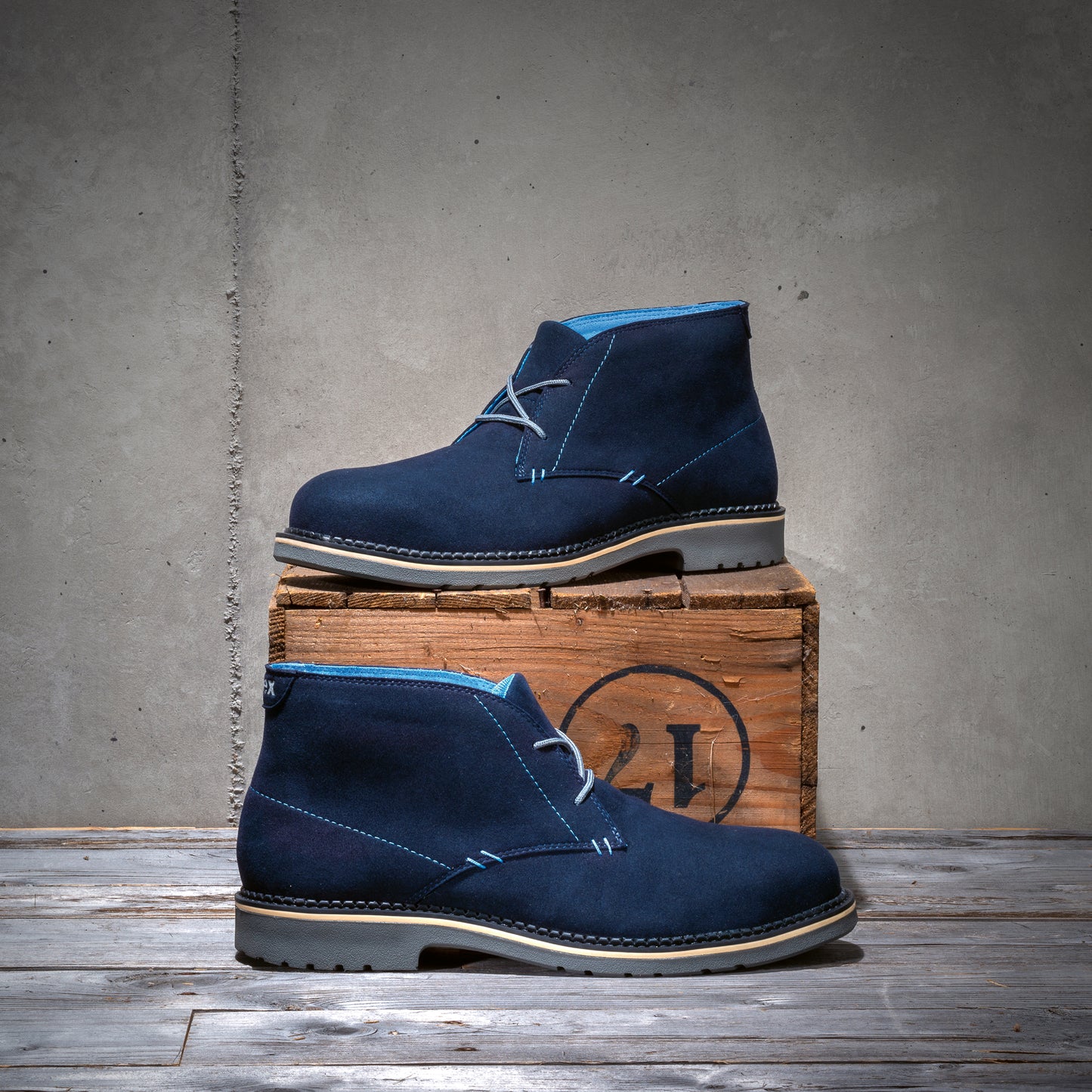 Desert Boots Full-Safety Steel-Toe & Midsole Protection ESD Rated S3 SRC. protexU