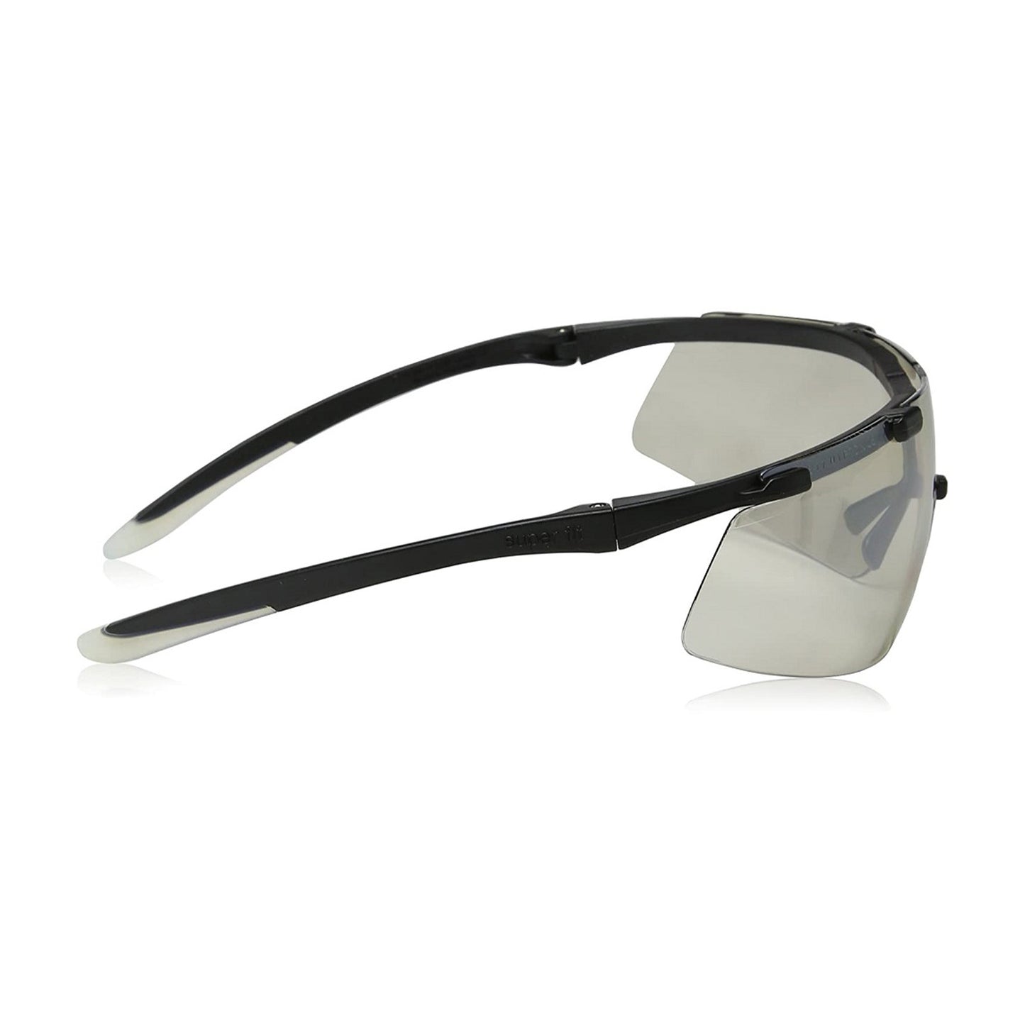 uvex super fit Safety Glasses Silver Mirror Lens Sports Work 100% UV Anti-Scratch