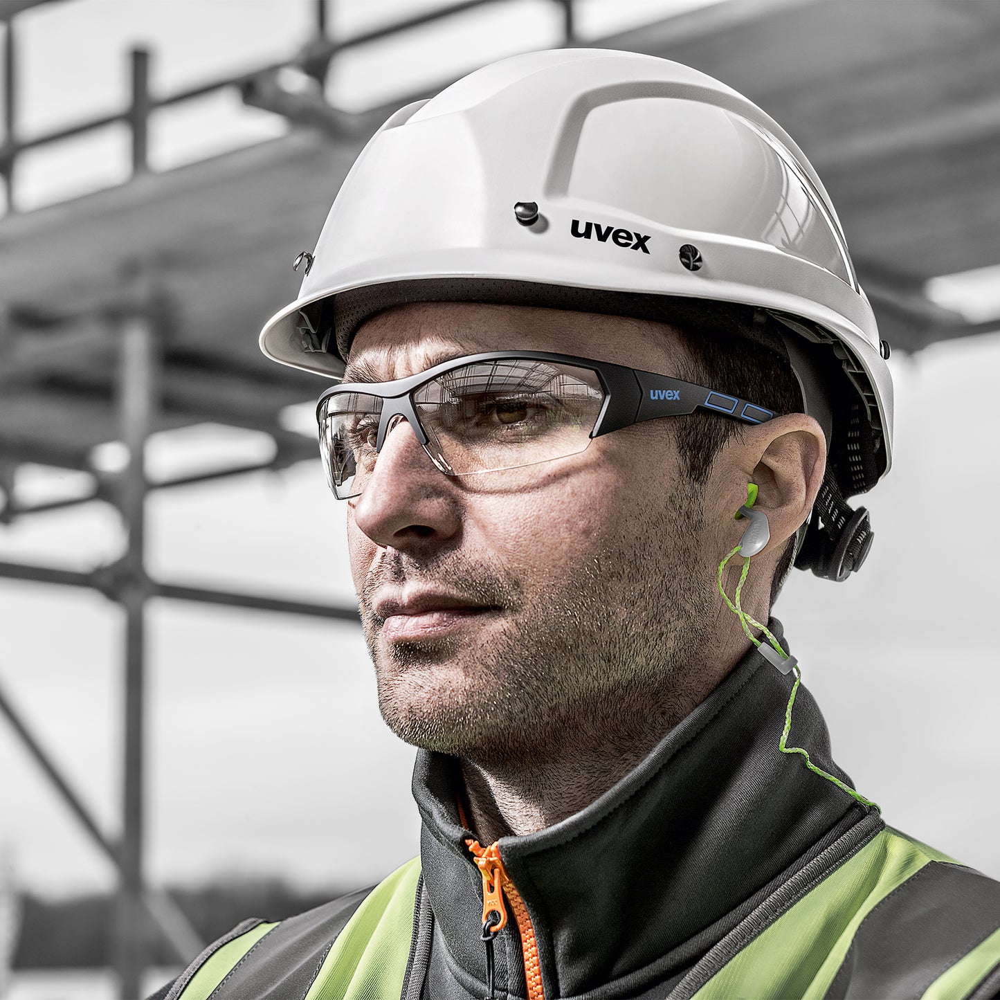 uvex i-works Sports Style Safety Glasses Anti-Fog, Scratch-Resistant CE EN166