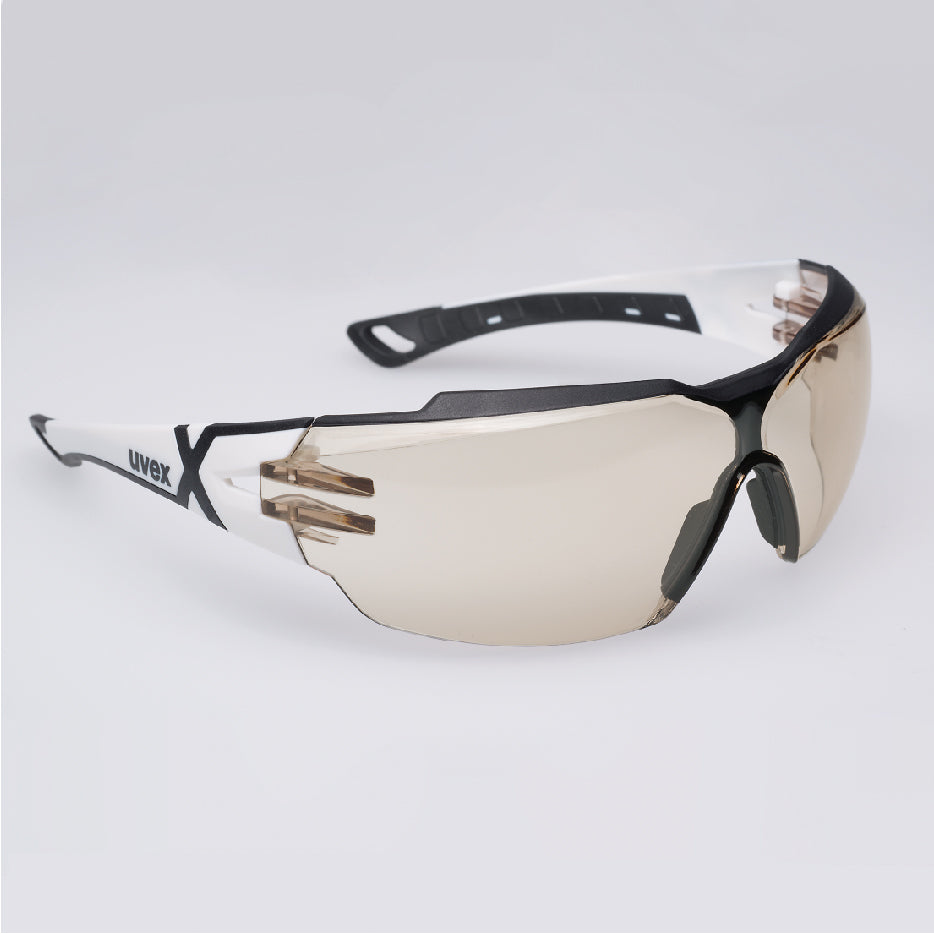 uvex pheos cx2 Blue-Light Reduction Safety Glasses CBR65 Hi-Contrast Lens