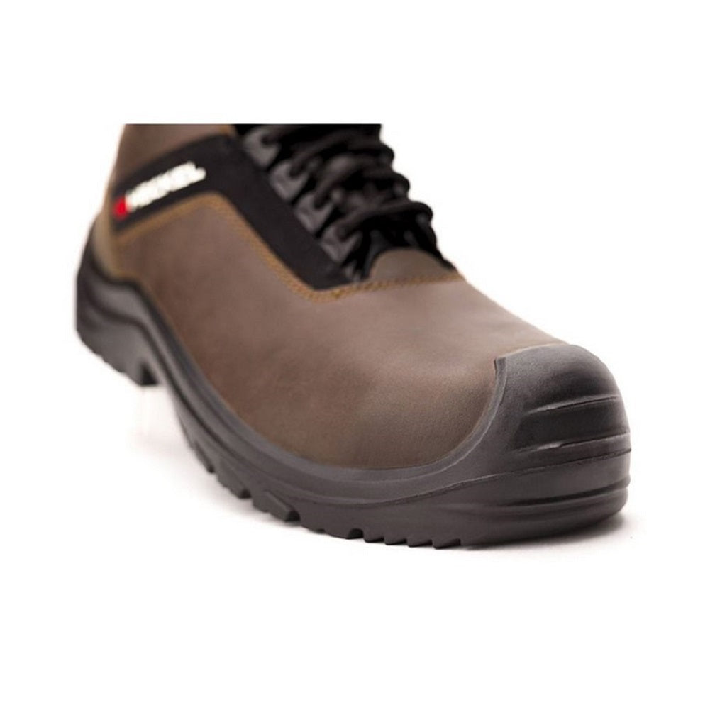 67233 Heckel Suxxeed Offroad Hi Safety Boots Brown S3. Toe Detail. protexU