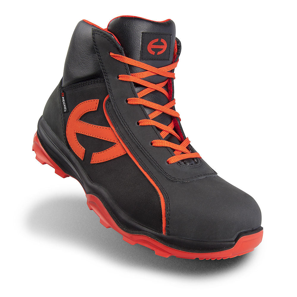 Heckel Run-R300 High Top Leather Safety Boots. protexU
