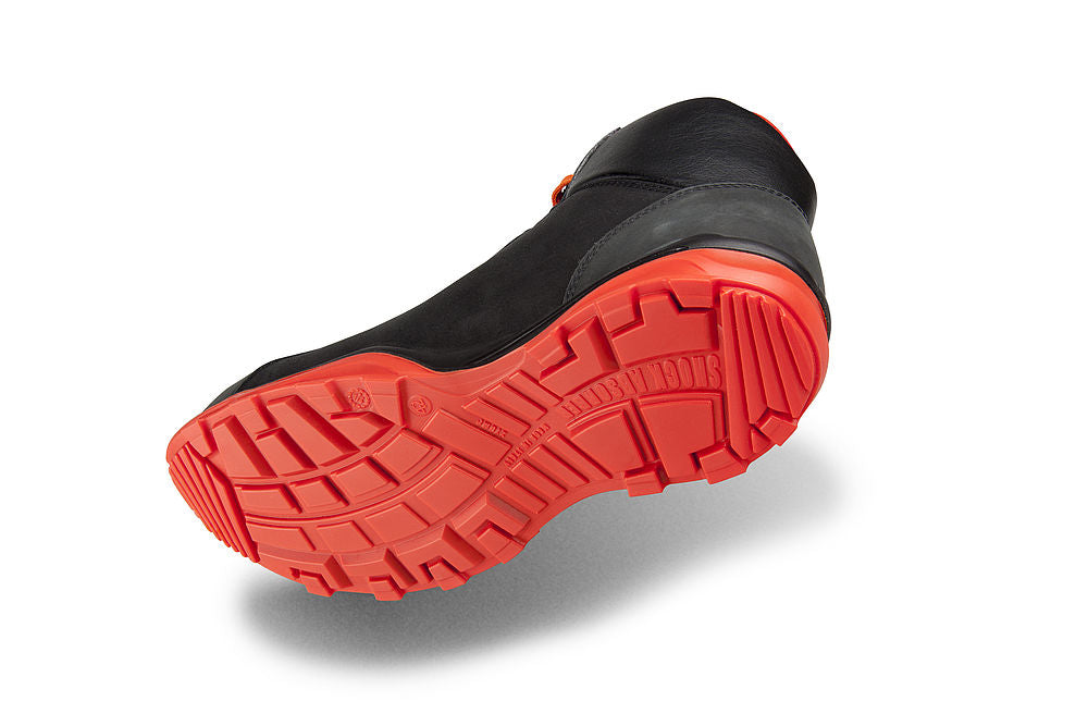 Heckel Run-R300 High Top Leather Safety Boots. Sole. protexU
