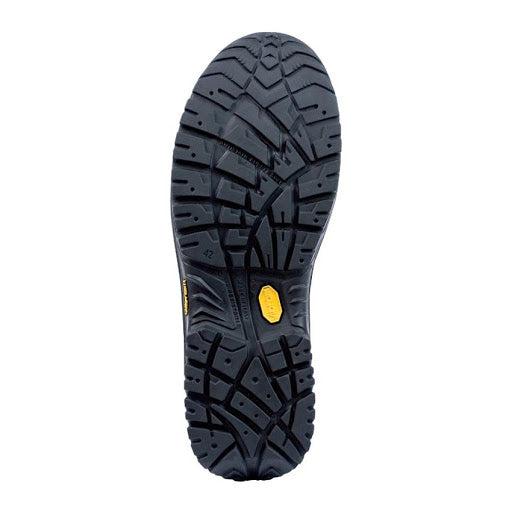 Sixton Stelvio Safety Boots Black Waxy Nubuck Leather Vibram Sole