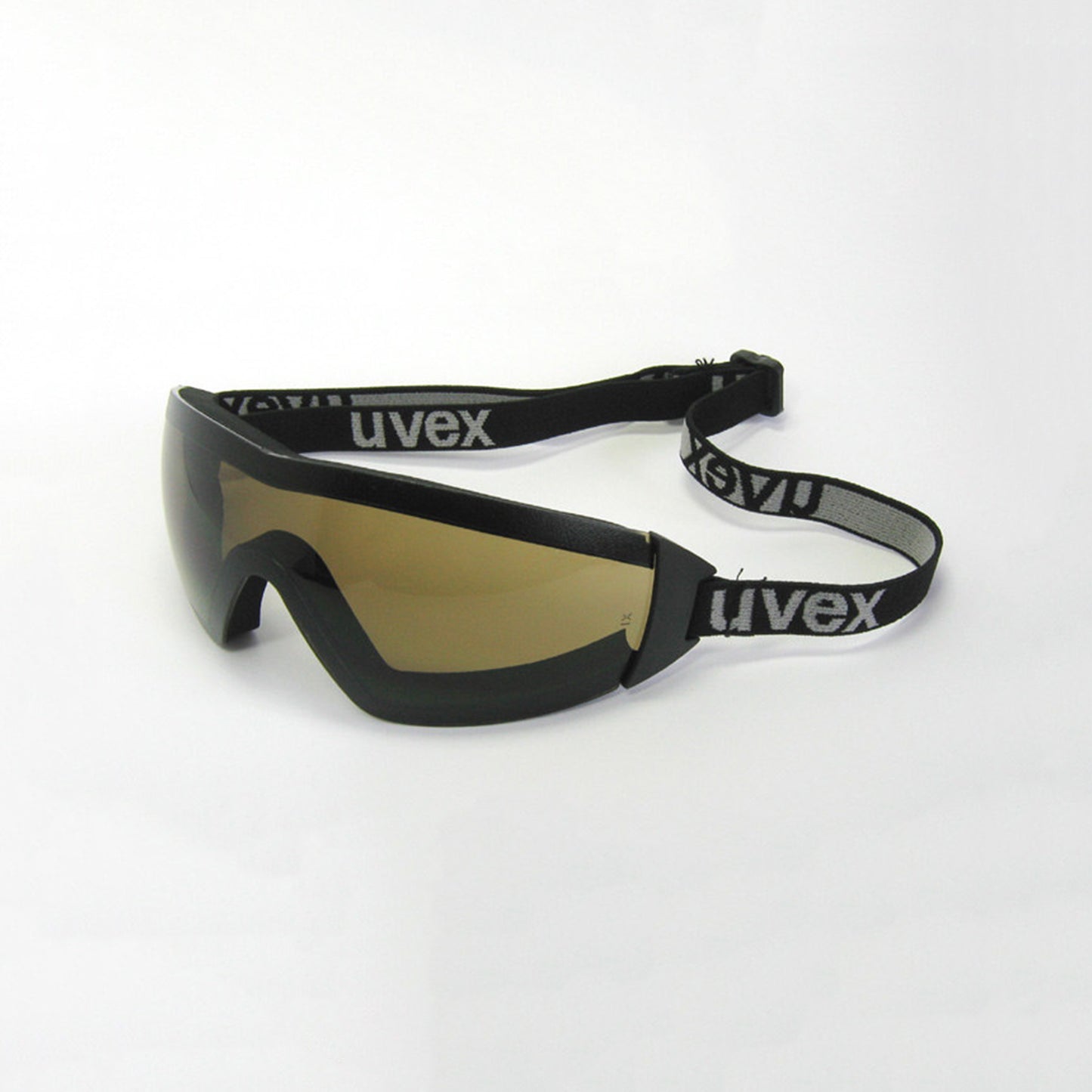 uvex jockey goggles. Brown tinted lenses, elasticated headband. Horse-riding, airsoft, motorcycle goggles. protexU