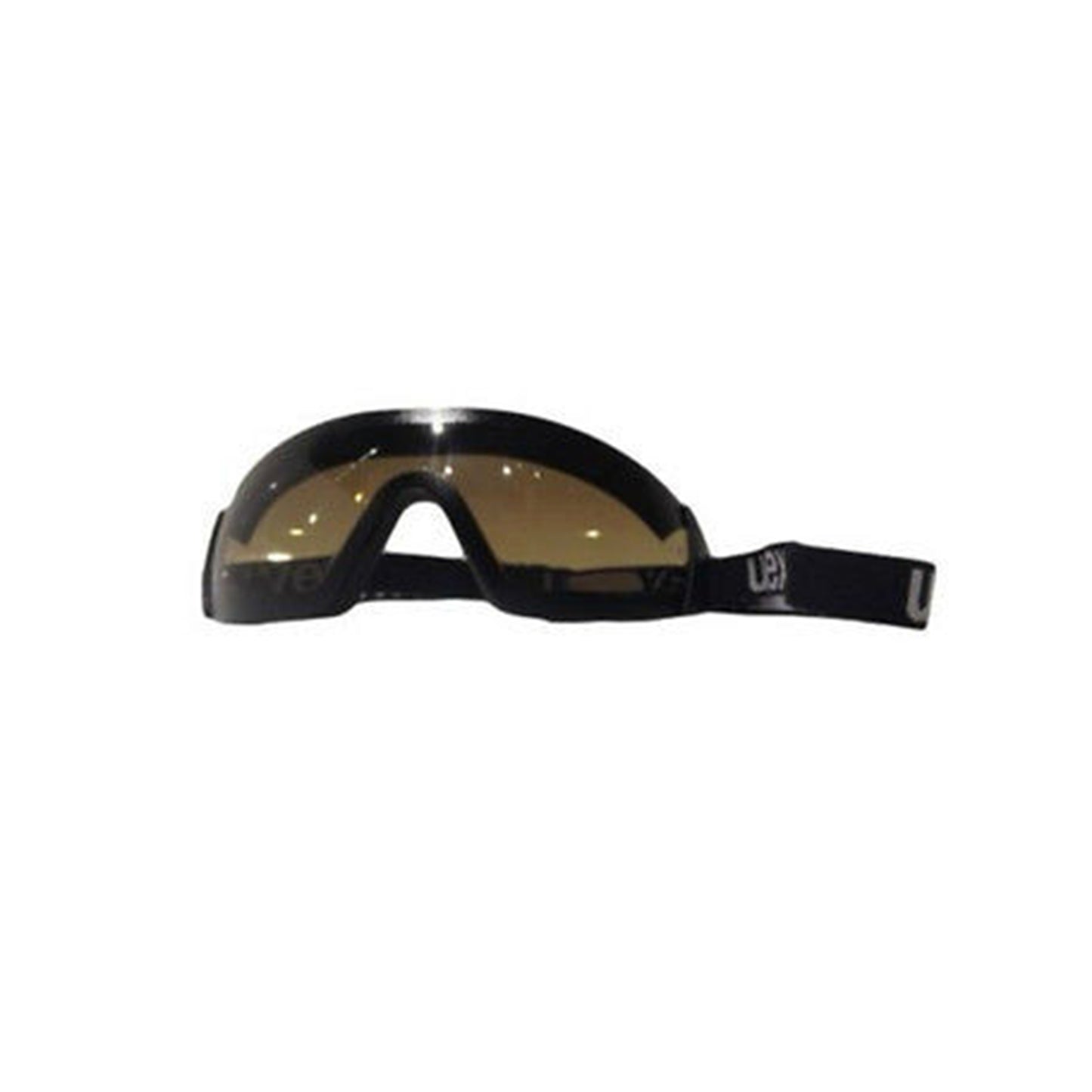 uvex jockey goggles. Brown tinted lenses, elasticated headband. Horse-riding, airsoft, motorcycle goggles. protexU