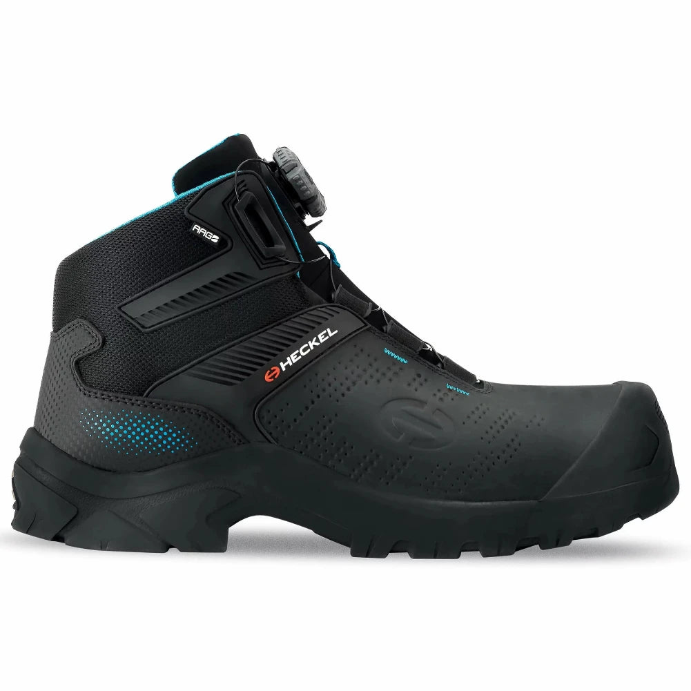 Heckel MacCrossroad 3.0 Boa Safety Boots Black S3. protexU