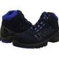 uvex 1 safety boots blue perforated microsuede upper S1 SRC 85328 lace-up, composite toe, pair side by sideprotexU