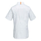 Women's White Chef Jacket Short Sleeve